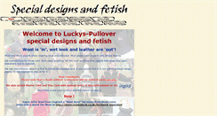Desktop Screenshot of fetishwool.net